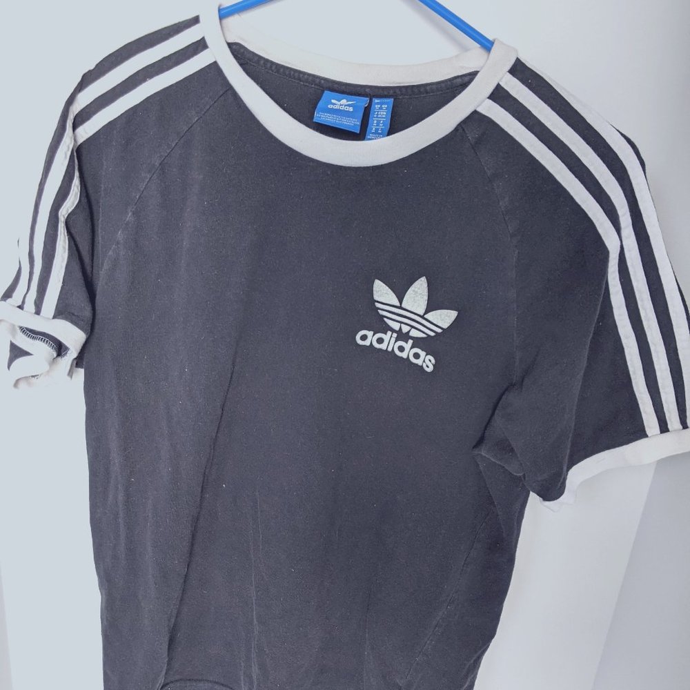 Adidas Originals 3 Stripes ringer tee